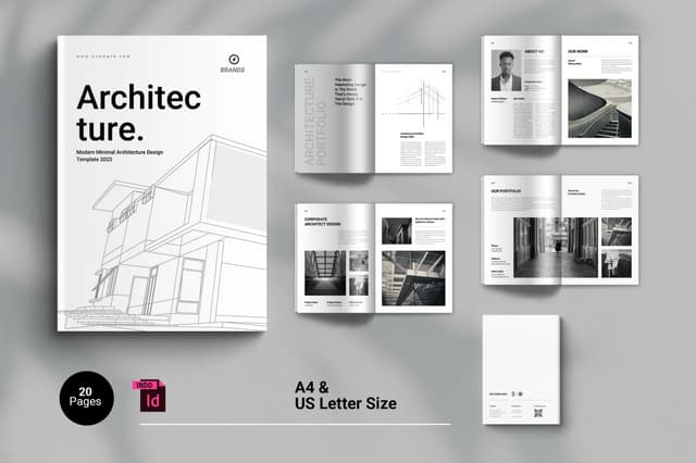 Architecture Portfolio – 50 Professional Templates