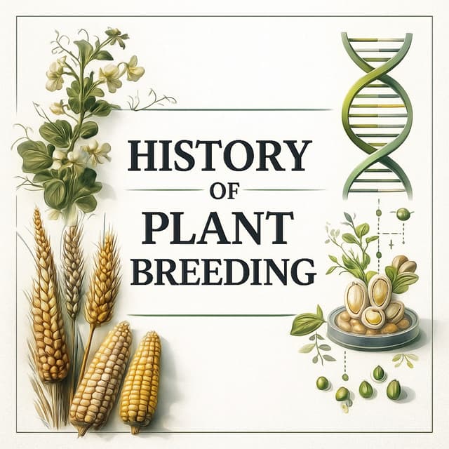 Plant Breeding: Its History and Contribution