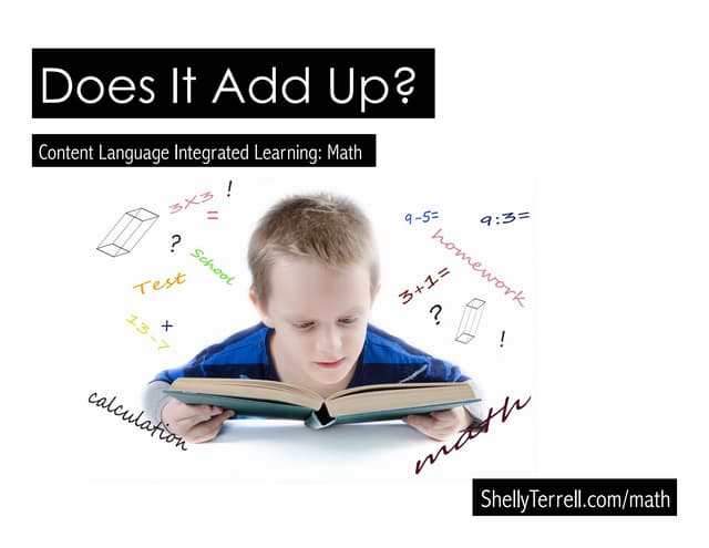 It All Adds Up! Engaging Math Strategies, Web Tools, and Apps