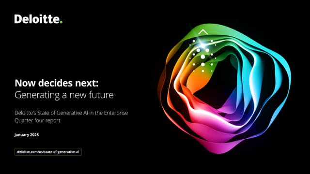 Deloitte – State of AI in the Enterprise | Actionable AI Strategies & Insights