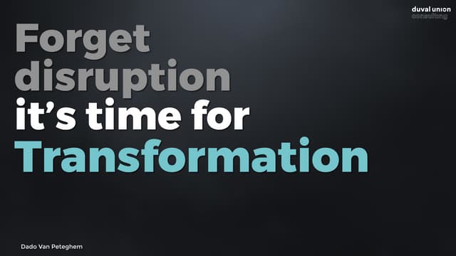 Digital Transformation in Governments