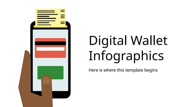 Digital Wallet Infographics: Template for Presentation
