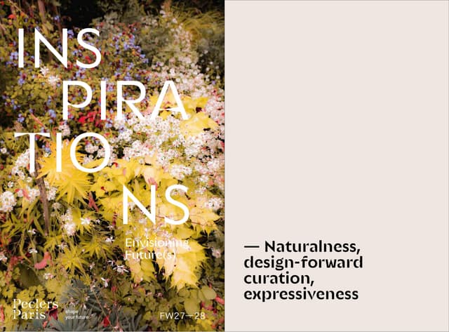 FW27-28 Inspirations Trend Book Peclers Paris