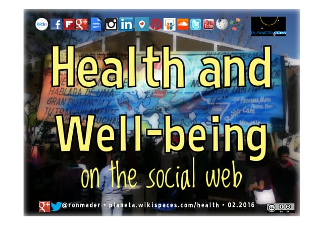 Health and Well-Being on the Social Web