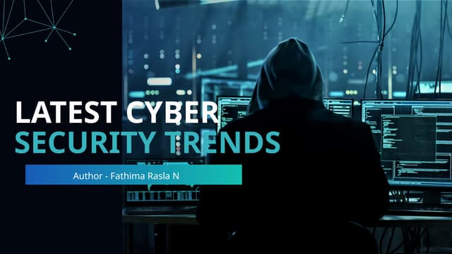 Latest Cyber Security Trends and updates in 2025