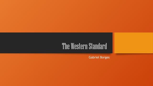 Media Pitch  =  The Western Standard.pptx