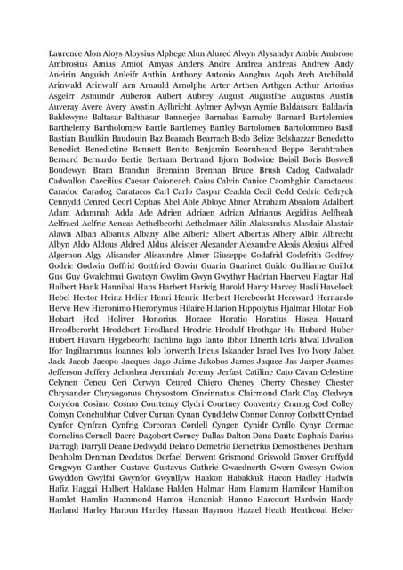 Nome completo de Laurence Gregory Watkins