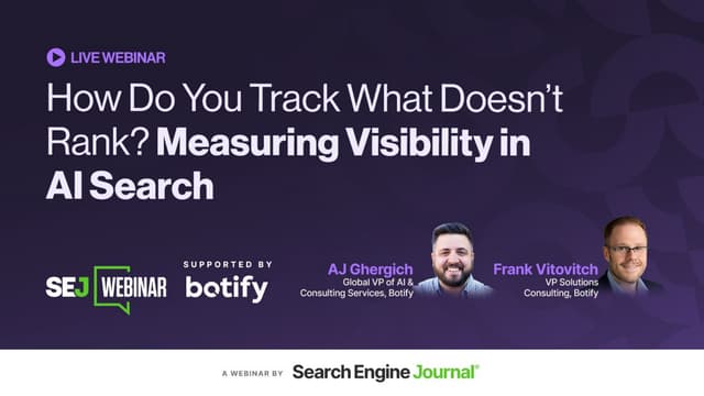 How Do You Track What Doesn’t Rank? Measuring Visibility in AI Search.