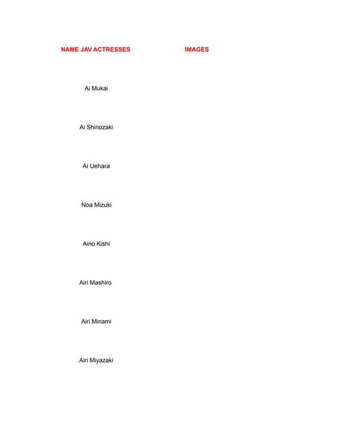 Top 200+ JAV actress so hot and beautiful